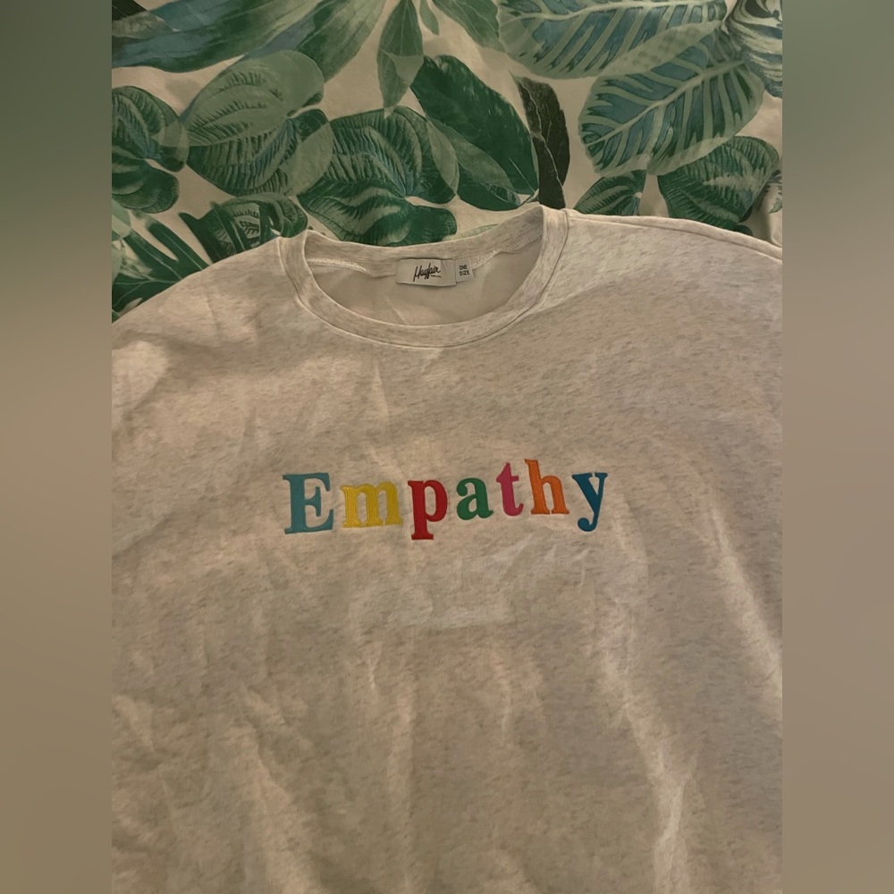 Empathy always mayfair crewneck